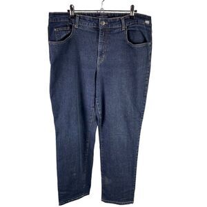 Bandolino Straight Jeans 16 Women’s Dark Wash Pre-Owned [#3596]
